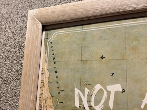 ペイント後、いい感じになったフレーム