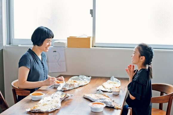 親子で食卓に