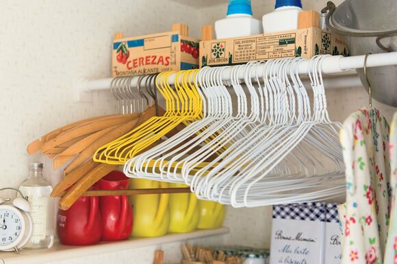 形をそろえるハンガー