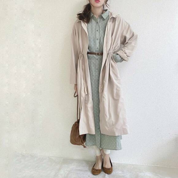 アウター合わせコーデ