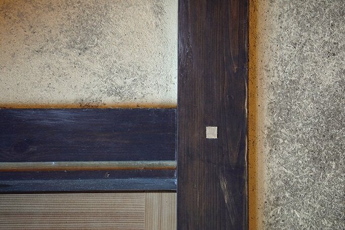 仕口や継手で柱や梁を組んだ母屋