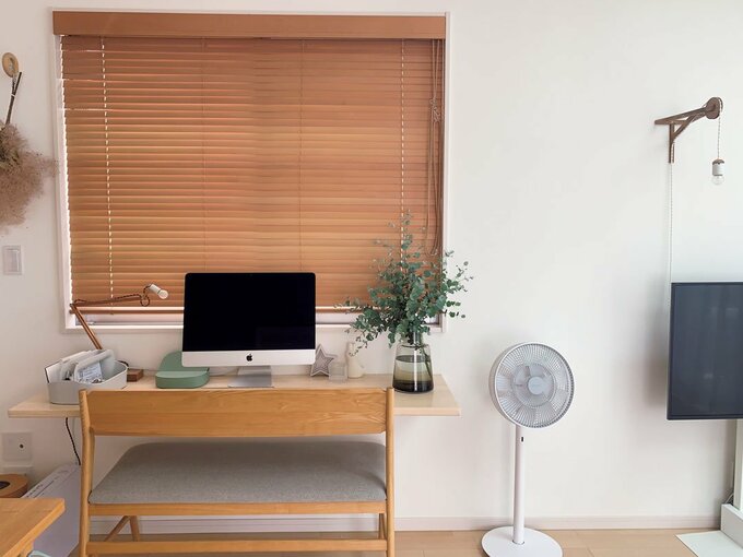 パソコンと扇風機