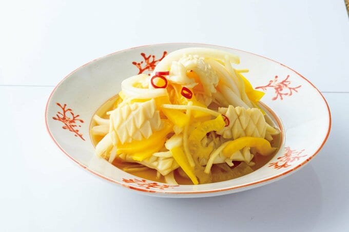 イカの南蛮蒸し