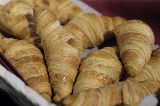 たくさんのクロワッサン