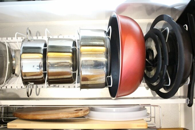 ニトリの立てる収納