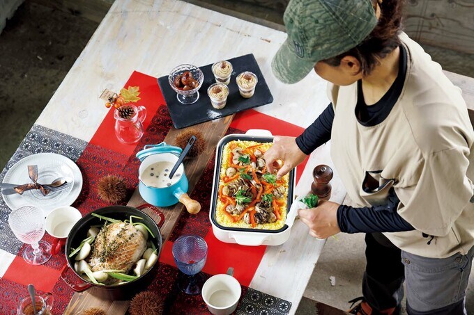 盛りつけもお見事