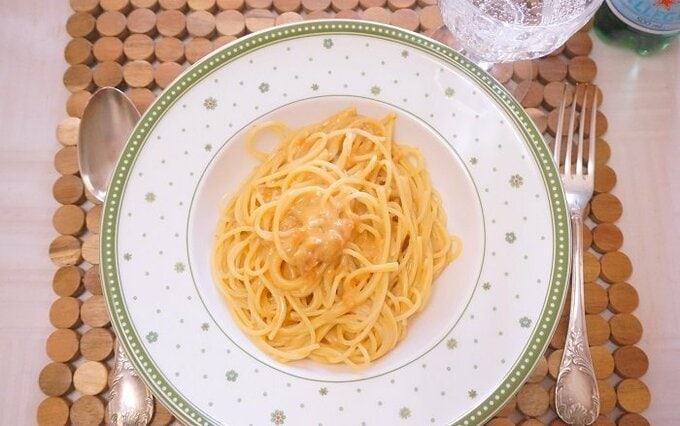 紅ずわい蟹のトマトクリーム