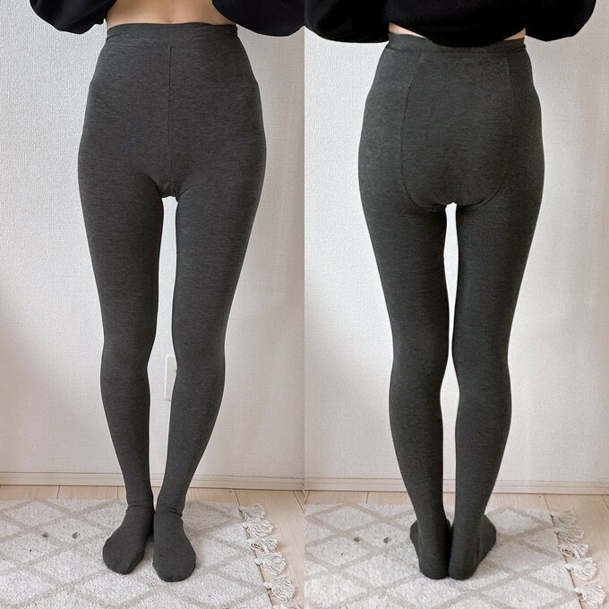 ヒートテックエクストラウォームボアタイツ着用