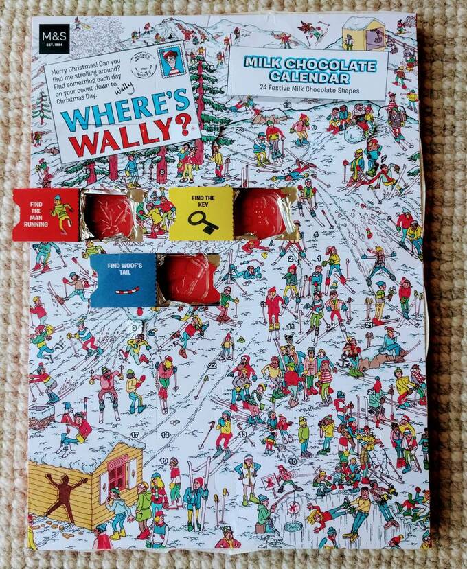 『ウォーリーをさがせ』のアドベントカレンダー