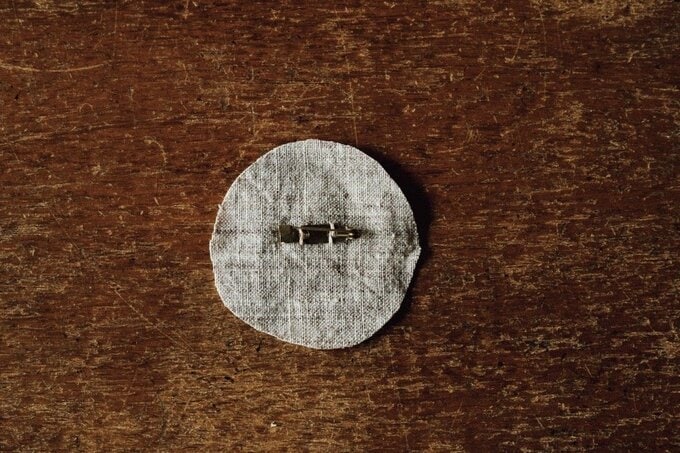 ブローチの工程6