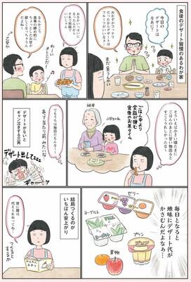 やる気なしでつくれるおやつ。デザート代も節約！＜体当たり家計改善＞