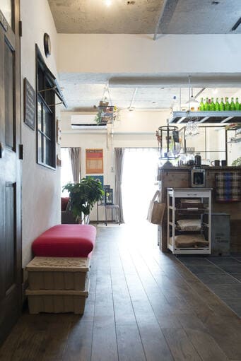 ナラ無垢材オイル仕上げ