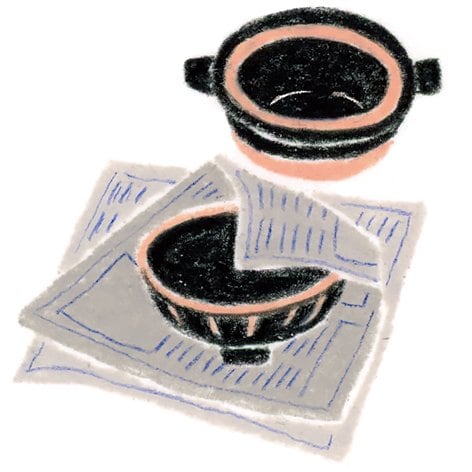 土鍋を保管するとき