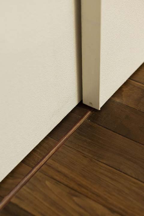 建具の木製レール