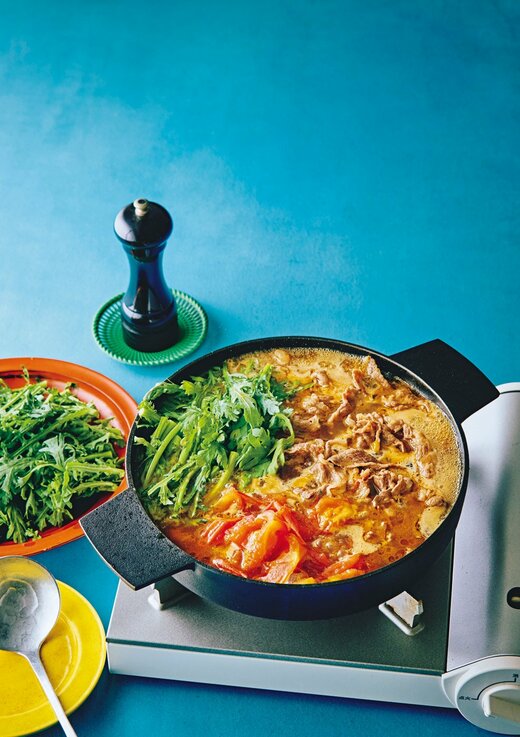 トマト牛鍋