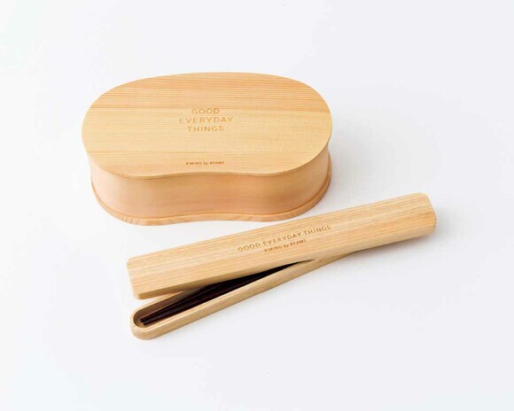 天然杉を使った曲げわっぱでおいしく楽しいランチタイム