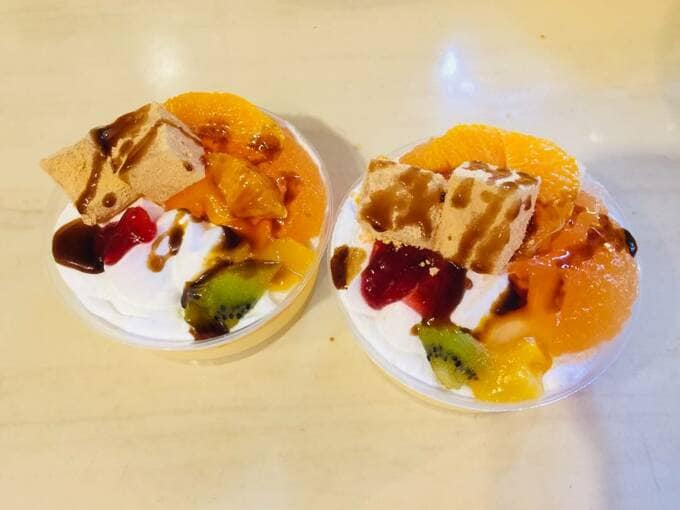 和菓子なのに生クリームと合う！