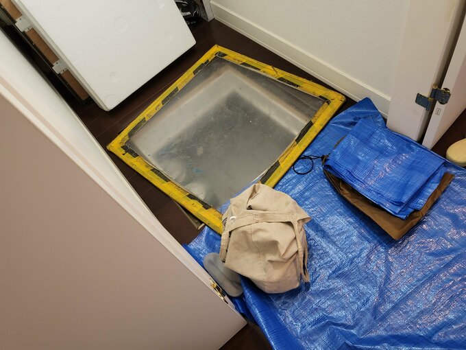 床下全面をくまなくチェック