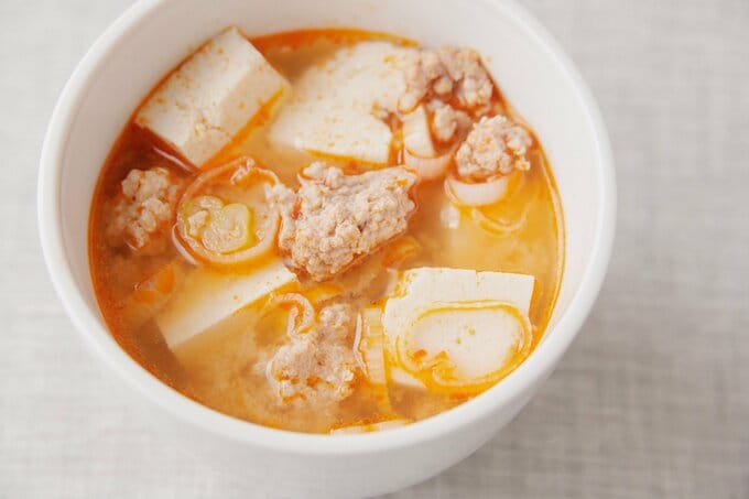 麻婆みそ汁