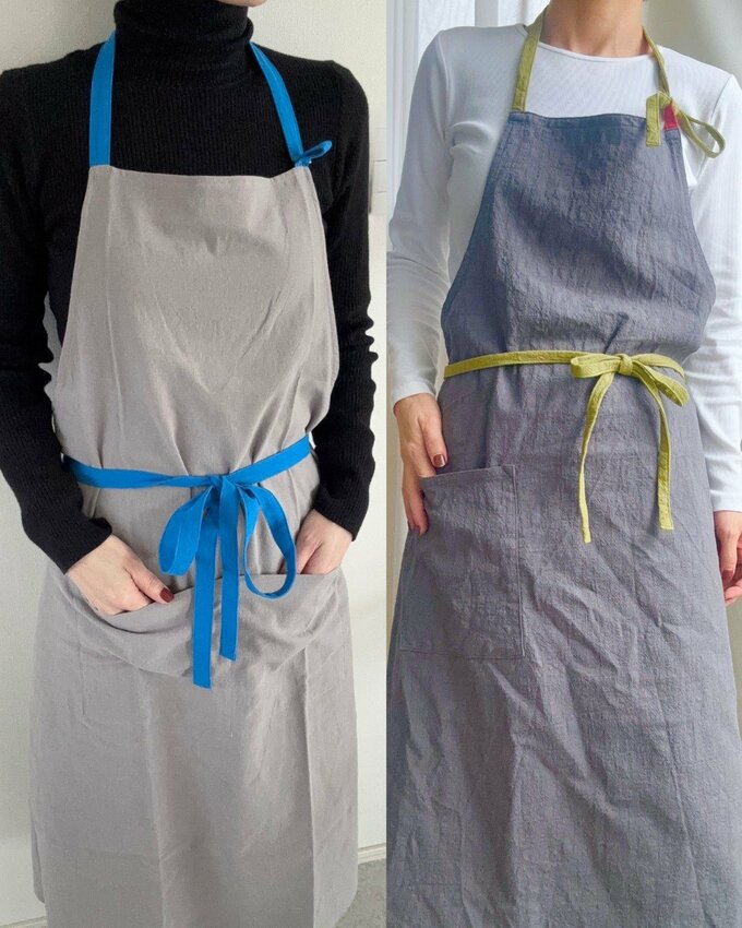 部屋着とエプロン