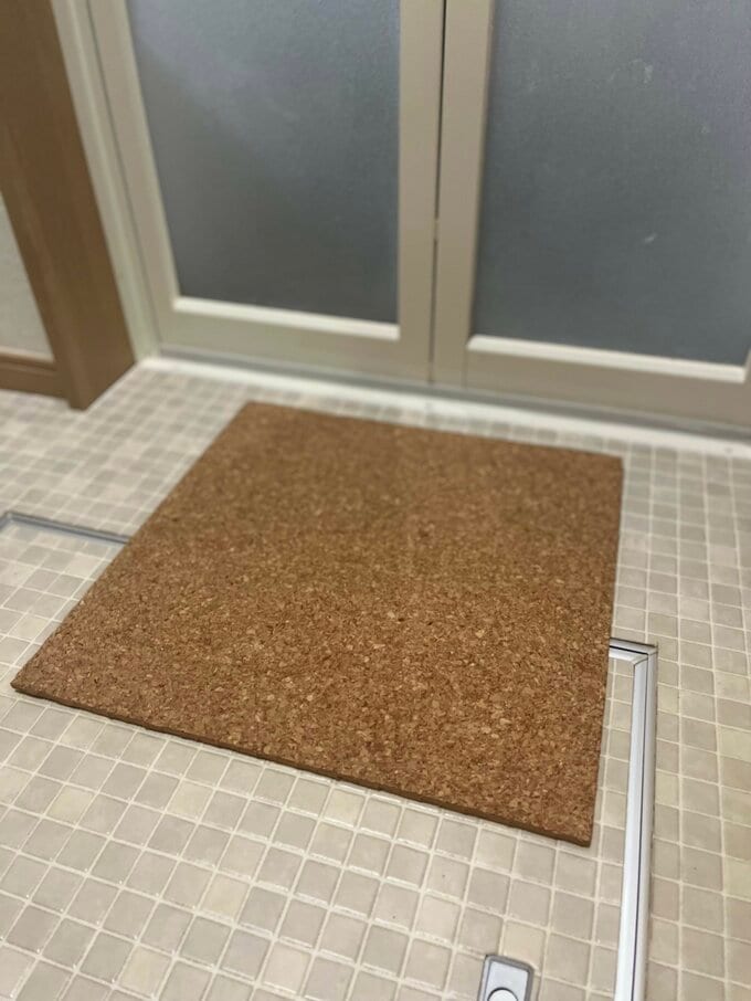 小林さんのコルクマット