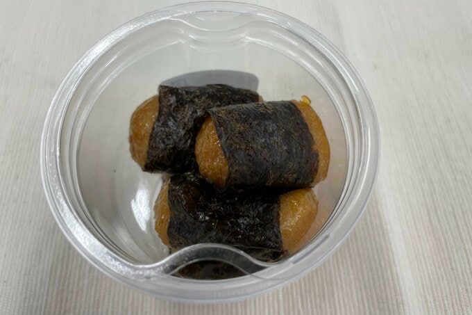 風味豊かな有明海苔のいそべ餅カップ入