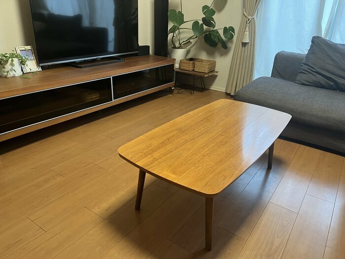 3児の母、リビングのテーブルを手放した。「片づく仕組み」ができて