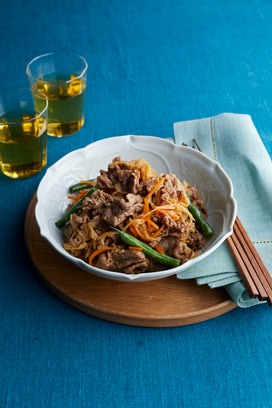 アメリカンビーフのおいしさが詰まった、笠原将弘さんの定番・和おかず