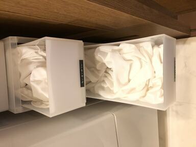 洗濯ネットを収納できる引出し