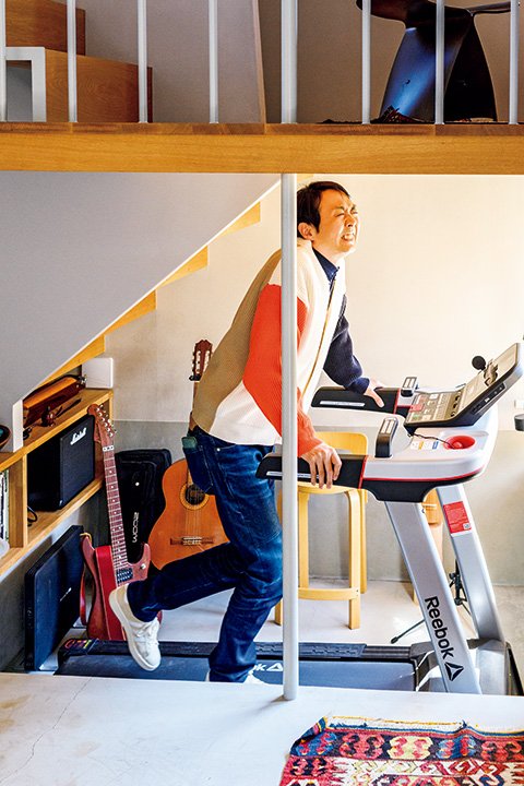 ランニングマシンとアンガールズ田中さん