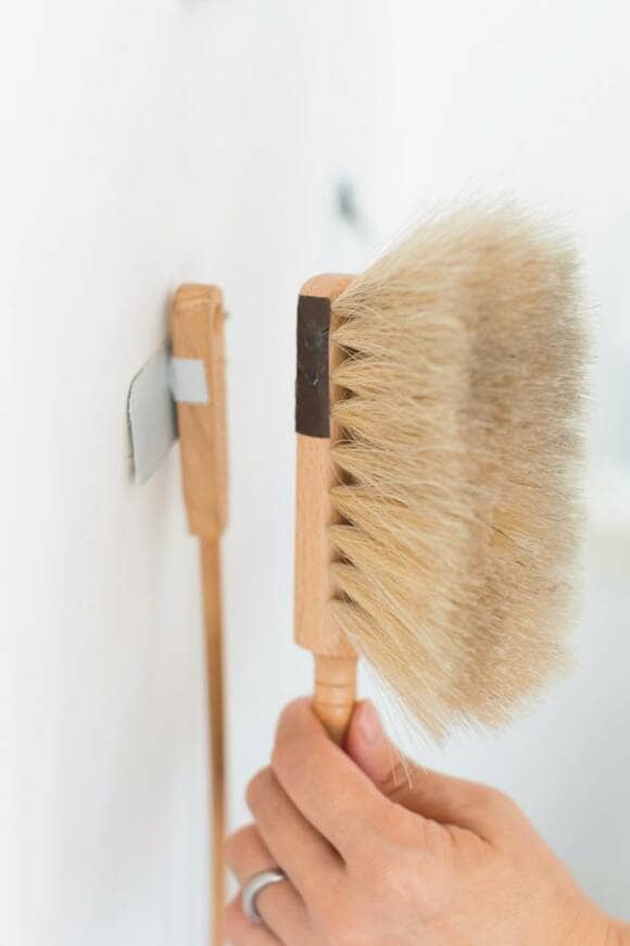 掃除用具を壁面収納