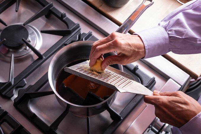 しょうがすりすり