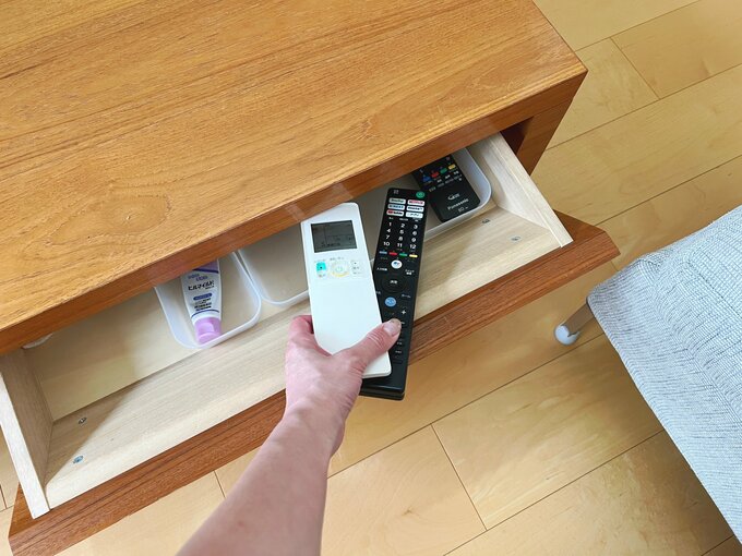 引き出しの片づけ