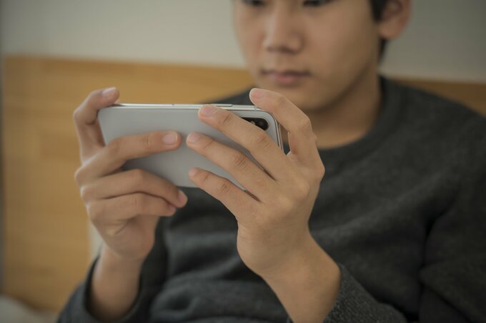 子どもにゲーム