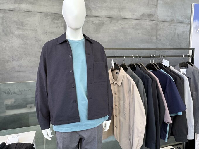 ワークマンを着たマネキン