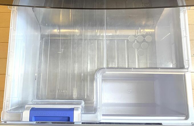 空になった野菜室