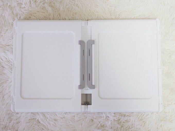 折りたたんだ状態