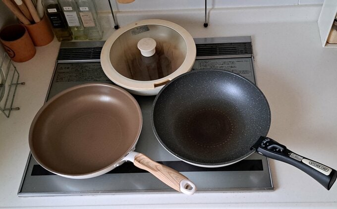 お気に入りのフライパンたち