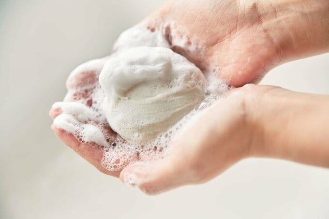 泡立てたクリーム