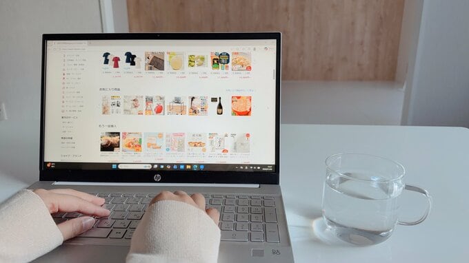 パソコンの画面