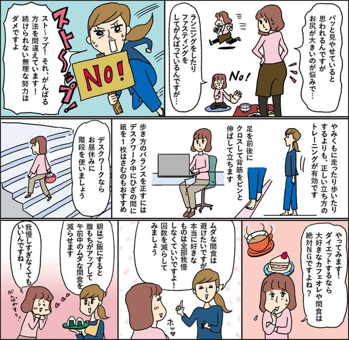 Cさんのダイエットの悩み漫画