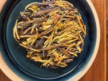 材料3つで簡単につくれる「ジャガイモのガレット」。カリモチ食感がたまらない！