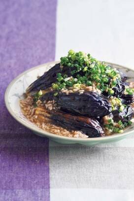 トロトロなナスのショウガそぼろあん。ご飯にもお酒にも