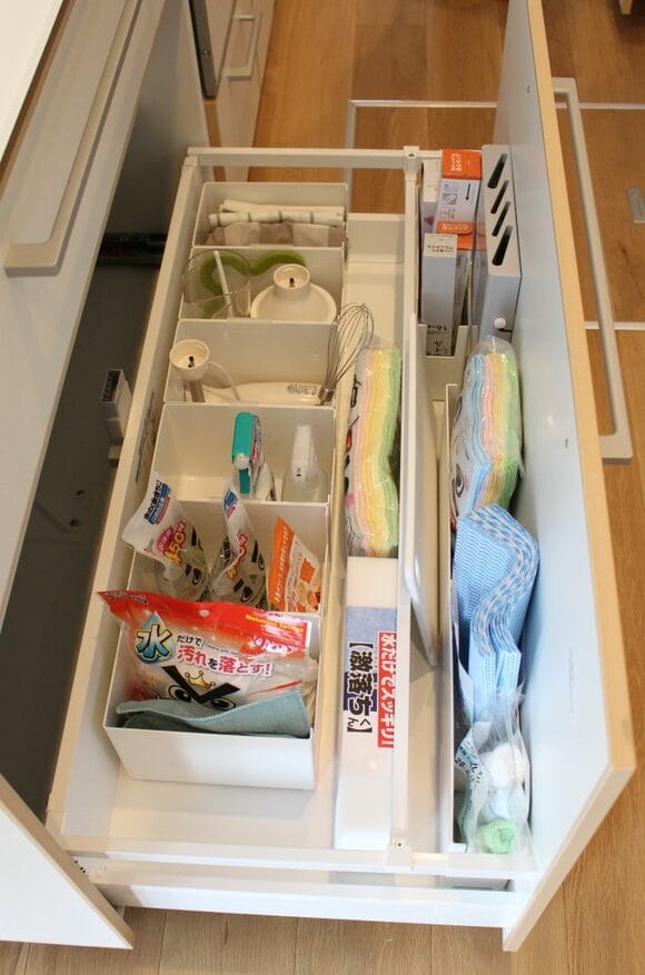 キッチン引き出し