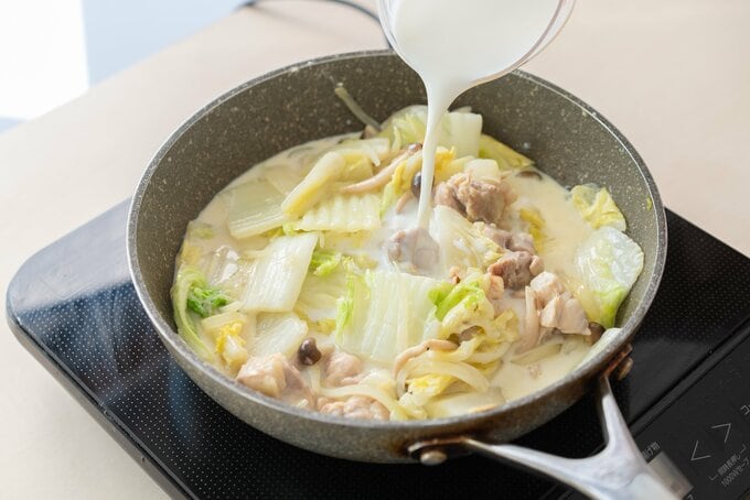 調味料を入れる