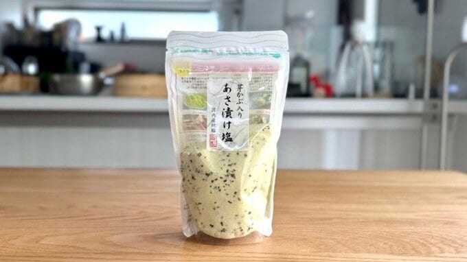 「浪速製菓　国産芽かぶ入り　あさ漬け塩（170g）」¥429