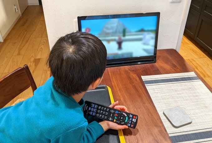 動画を見る次男