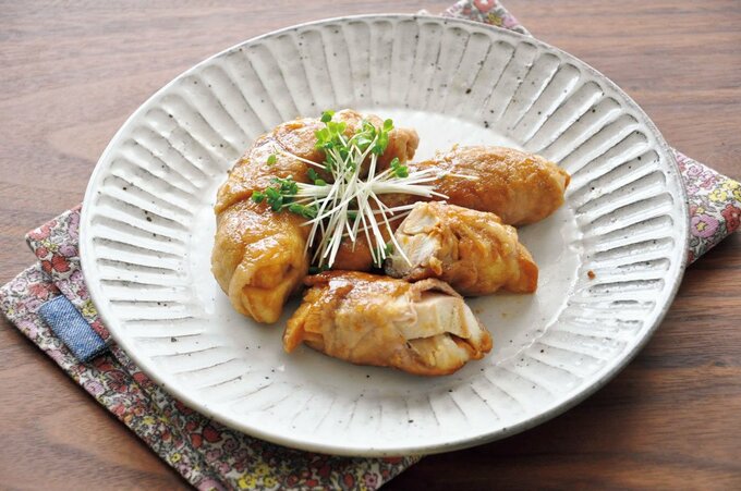 車麩の肉巻きソテー