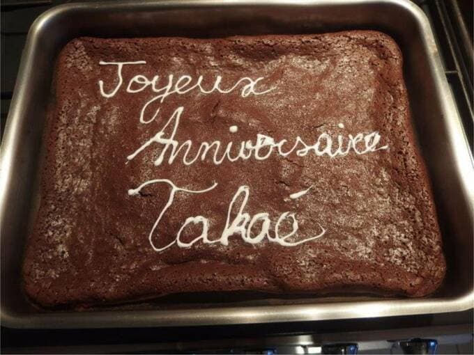 表面に文字を書いてもすてき