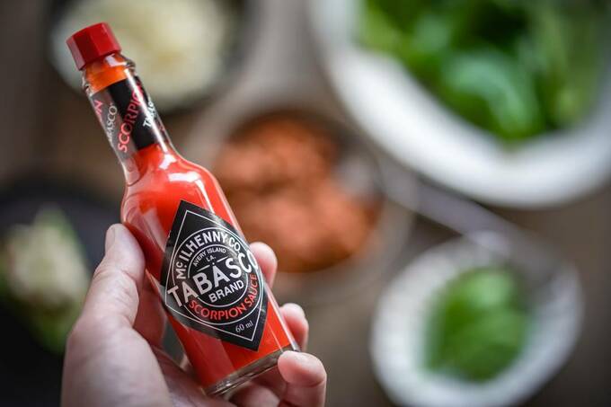 スコーピオンソースのタバスコ